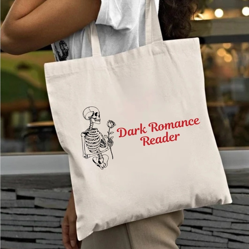 Dark Romance Reader Tote Bag